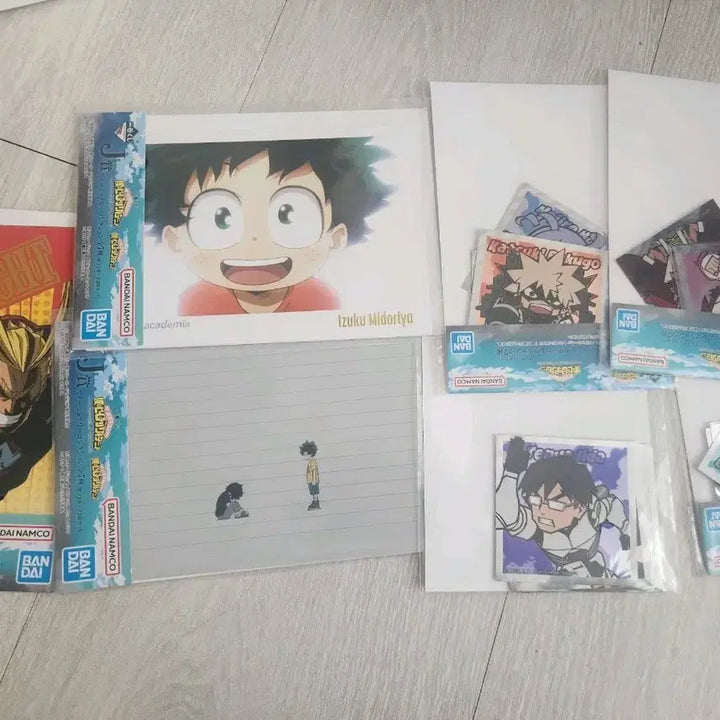 [BUNJANG] My Hero Academia Ichiban Kuji J Prize Sticker &amp; Postcard Bundle Set / 나의 히어로 아카데미아 제일복권 j상