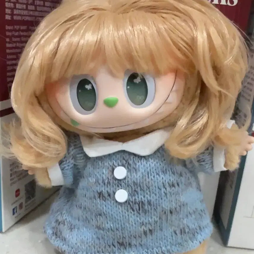 [BUNJANG] Pop Mart Labubu Hair Salon Series Blue Prelude / 팝마트 라부부 헤어살롱시리즈 Blue Prelude