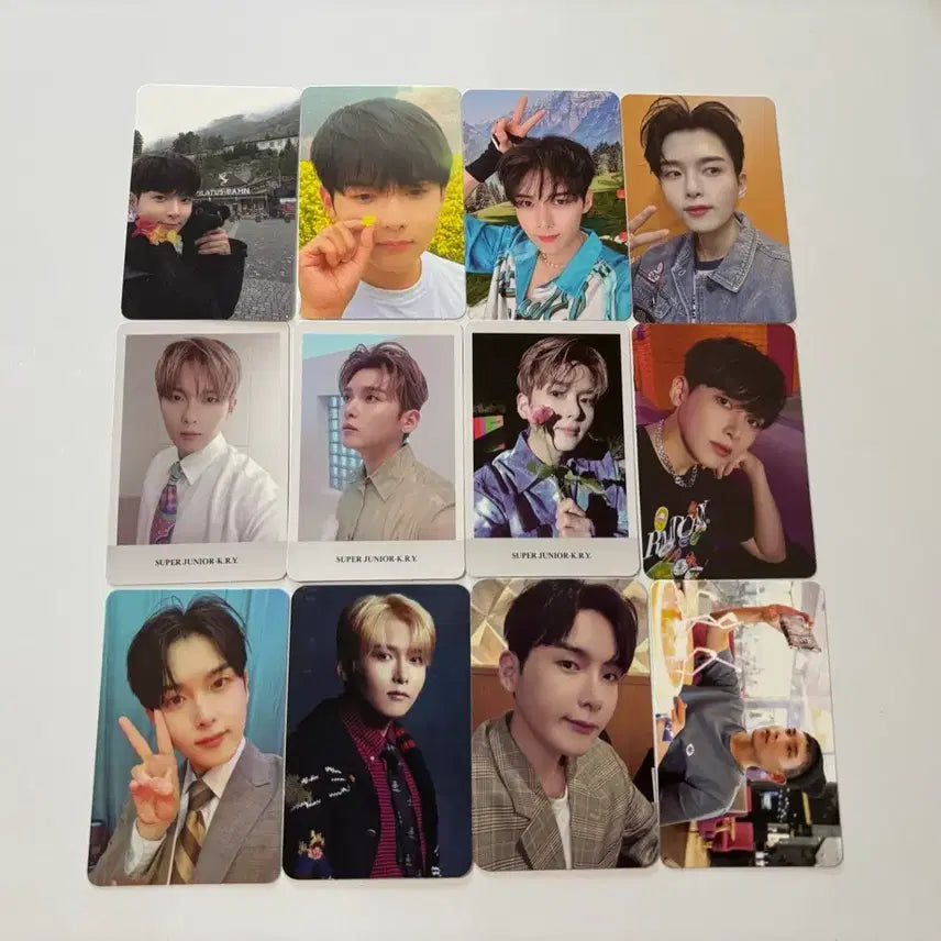 [BUNJANG] Super Junior Ryeowook Photocard Bundle Set / 슈퍼주니어 려욱 포카 일괄 판매