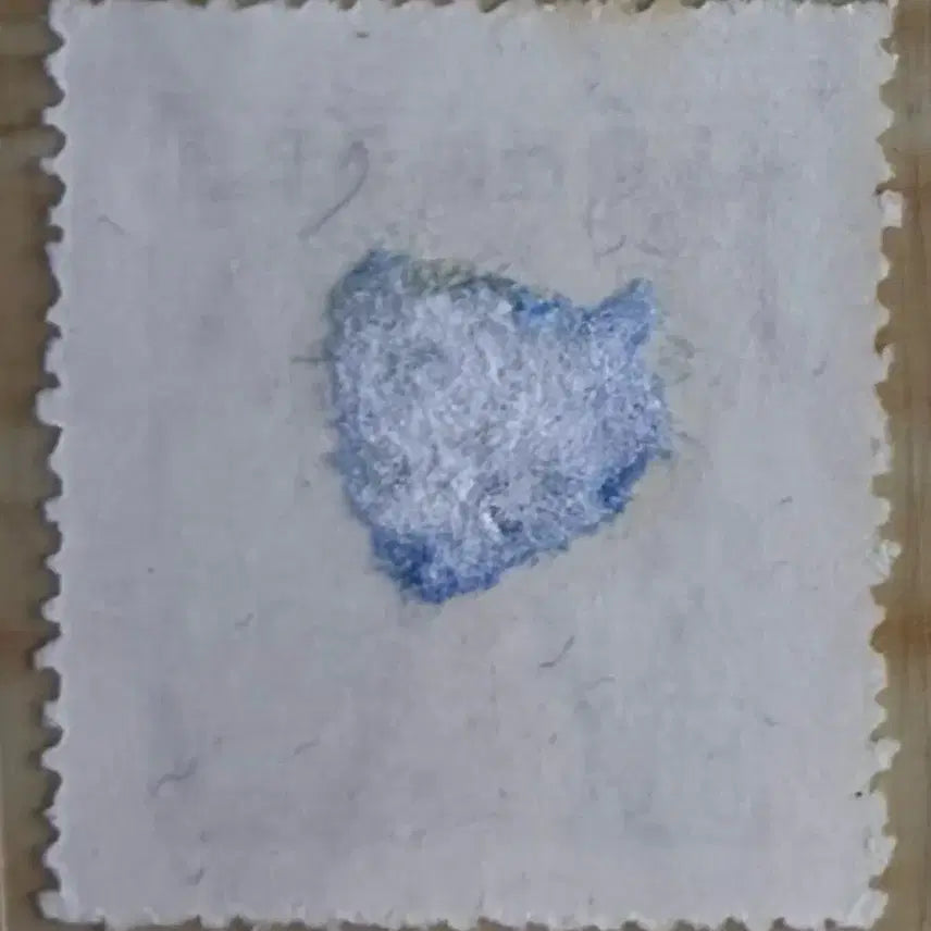 [BUNJANG] 1957 Deer Zigzag Ordinary Stamp / 사슴1000, 지그재그보통, 단편우표, 1957년