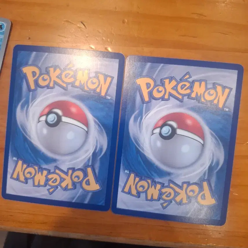[BUNJANG] Sleeved Slowbro &amp; Obstagoon Pokemon Cards / 포켓몬 카드 야도란&amp;폭슬라이ar 판매합니다