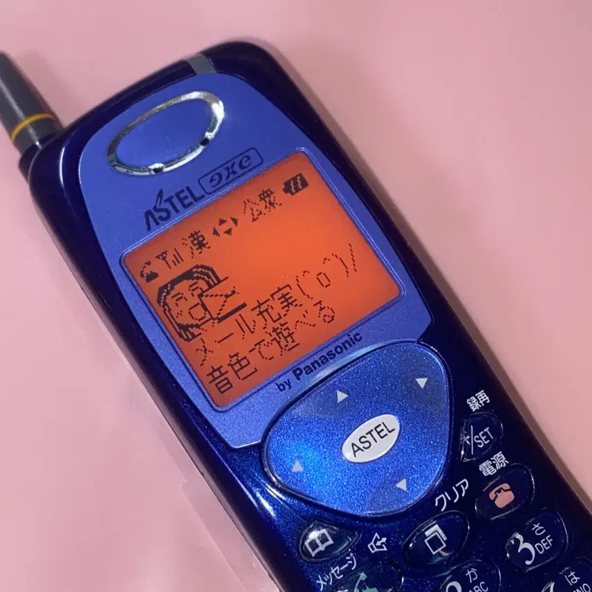 [BUNJANG] Vintage Docomo Garu-pon Kitty-phone Charms Strap Diary / 고전 일본 모형폰 목업폰 도코모 갸루폰 키티폰 키링 스트랩 다이어리 y2k