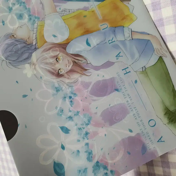 [BUNJANG] Aoharaido Classic Clear File Holder Binder - Bessatsu Margaret Bonus / 고전 아오하라이드 클리어 파일 홀더 바인더 별책 마가렛 부록