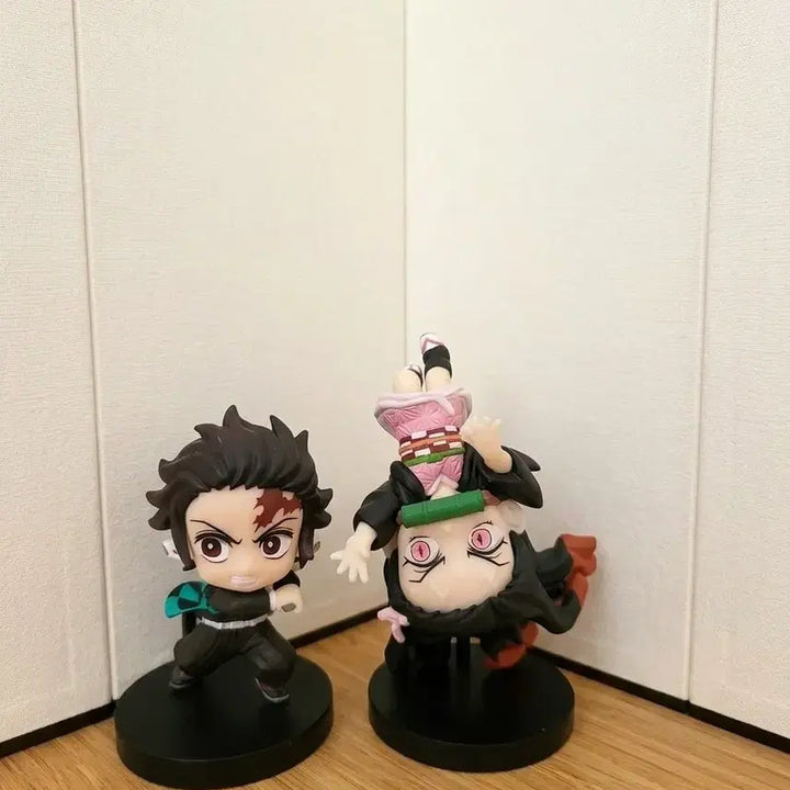 [BUNJANG] Demon Slayer Tanjiro &amp; Nezuko Figures Bundle Set / 최저가) 귀칼 귀멸의 칼날 애드버지 탄지로 네즈코 피규어 일괄
