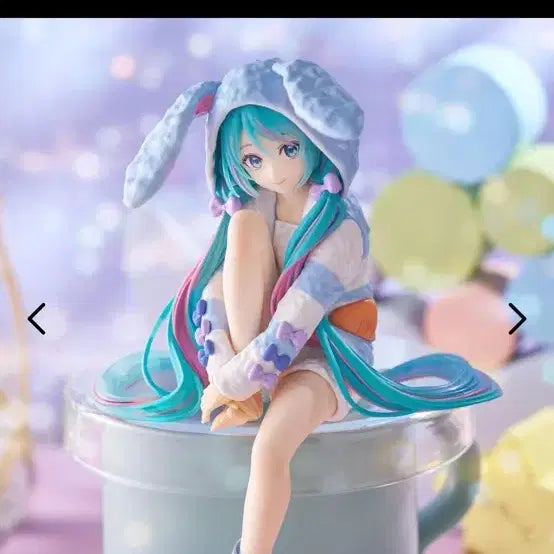 [BUNJANG] Vocaloid Hatsune Miku FuRyu Pajamas Noodle Stopper Figure / 하츠네 미쿠 후류 누들스토퍼 파자마 피규어