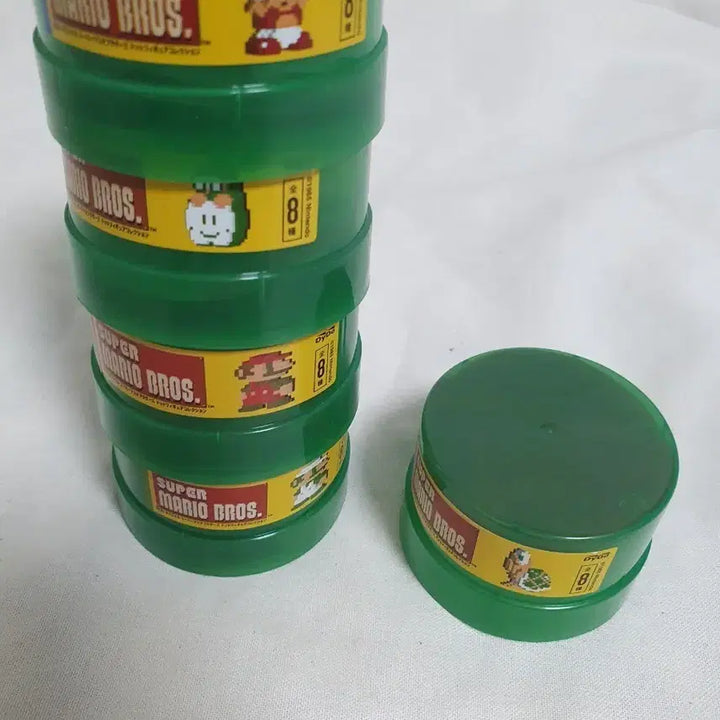 [BUNJANG] Dydo Super Mario 8-Bit Figure Capsule Set (5 Types) / dydo 슈퍼마리오 8비트 피규어 캡슐 5종