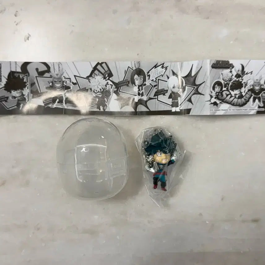 [BUNJANG] My Hero Academia Deformed Mascot 1st Edition Sealed Figure / [미개봉] 나히아 데포르메 가챠 미도리야 얼티밋 디폼드 마스코트 1탄