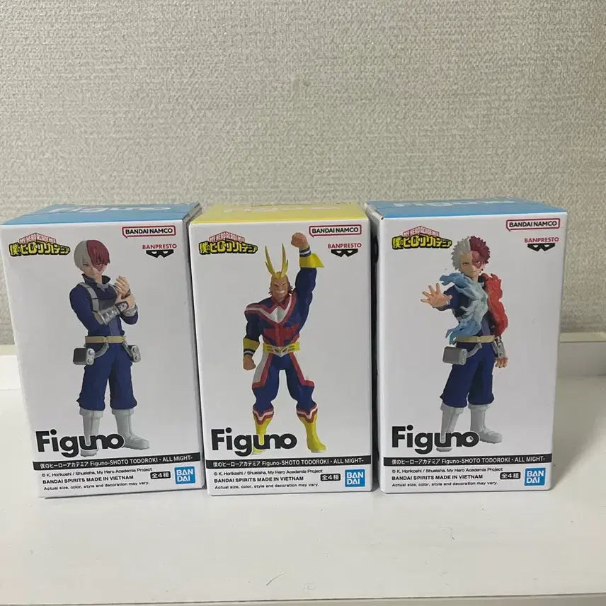 [BUNJANG] My Hero Academia 3-Figure Bundle Set / 나의 히어로 아카데미아 피규어 3종 일괄