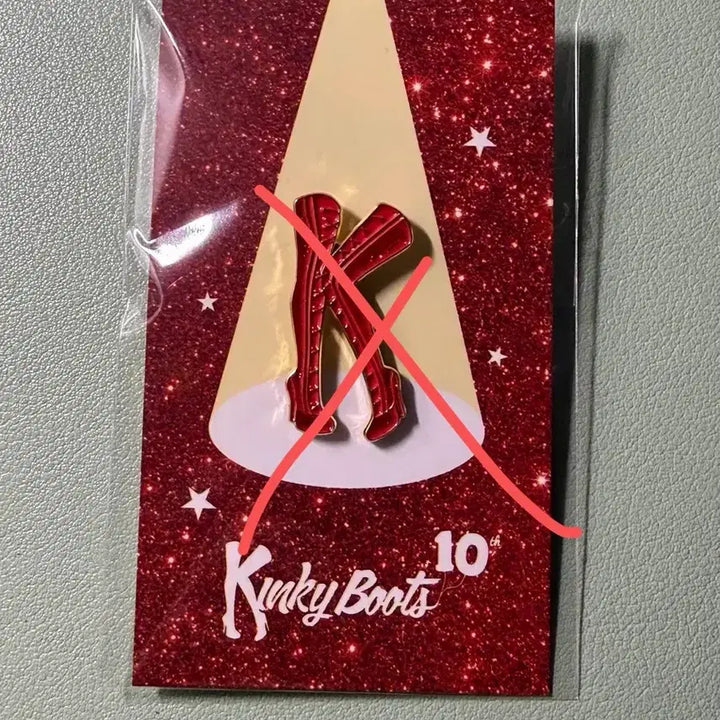 [BUNJANG] Kinky Boots / Il Tenore Official Badge Set / 뮤지컬 일 테노레 서진연 공식 뱃지