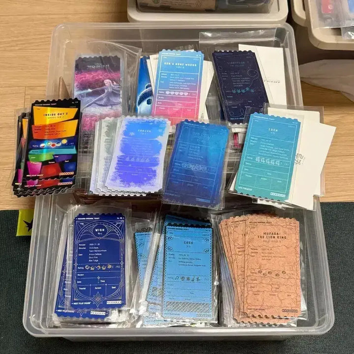 [BUNJANG] Disney Movie Original Ticket Collection / 겨울왕국인사이드아웃위시코코루카인어공주무파사고장난론버즈오리지널티켓디즈니오티