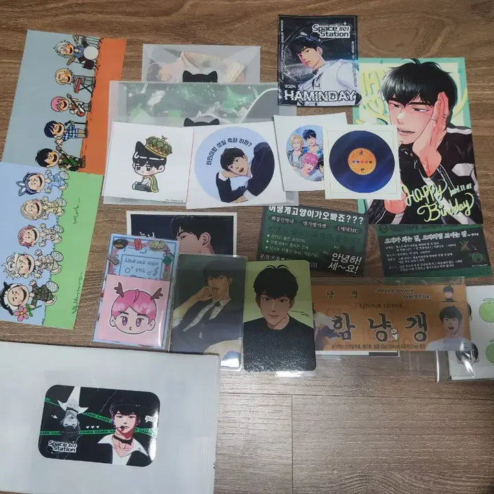 [BUNJANG] PLAVE Hamin Unofficial Goods Bundle Set / 플레이브 비공굿 하민 생카 굿즈 일괄