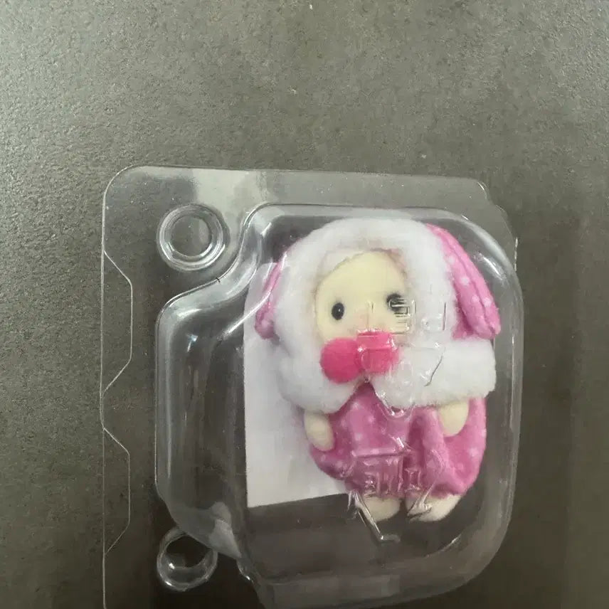 [BUNJANG] Sylvanian Families 40th Anniversary Kuji Pink Rabbit Plush / 실바니안 40주년 쿠지 핑크토끼