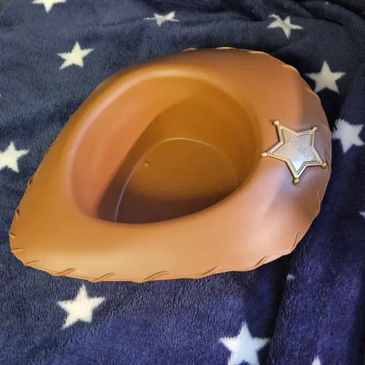 [BUNJANG] Disney Pixar Toy Story Woody Hat Popcorn Bucket / 토이스토리 우디 모자 팝콘통