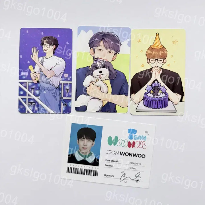 [BUNJANG] Seventeen Wonwoo Birthday Cafe Cup Special Edition / 세븐틴 원우 생카 컵 양도