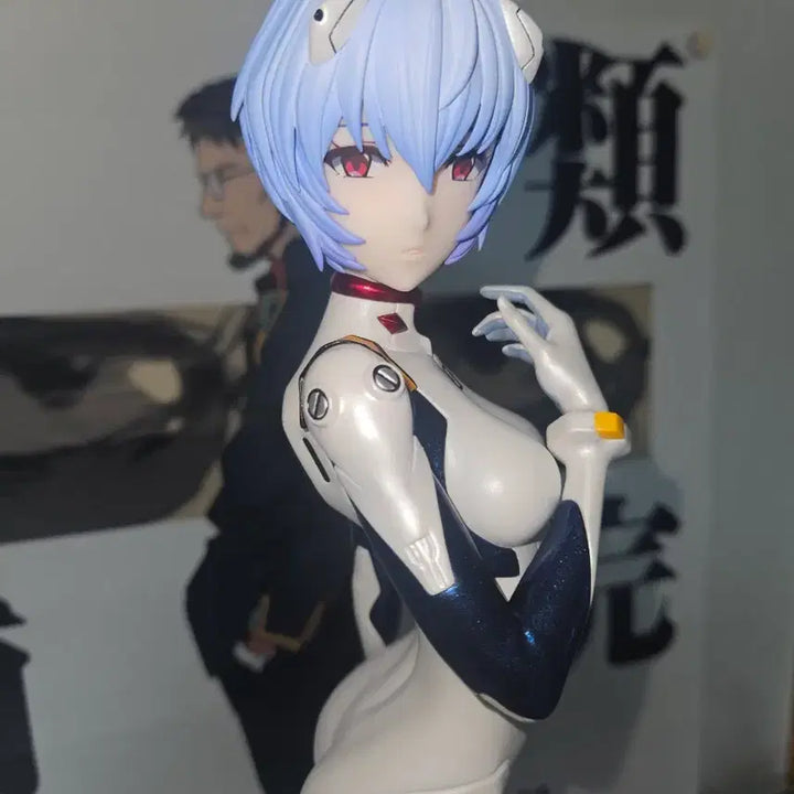 [BUNJANG] Evangelion Ayanami Rei Bear Panda 1/4 Scale Figure / 에반게리온 아야나미 레이 베어판다 1/4 피규어