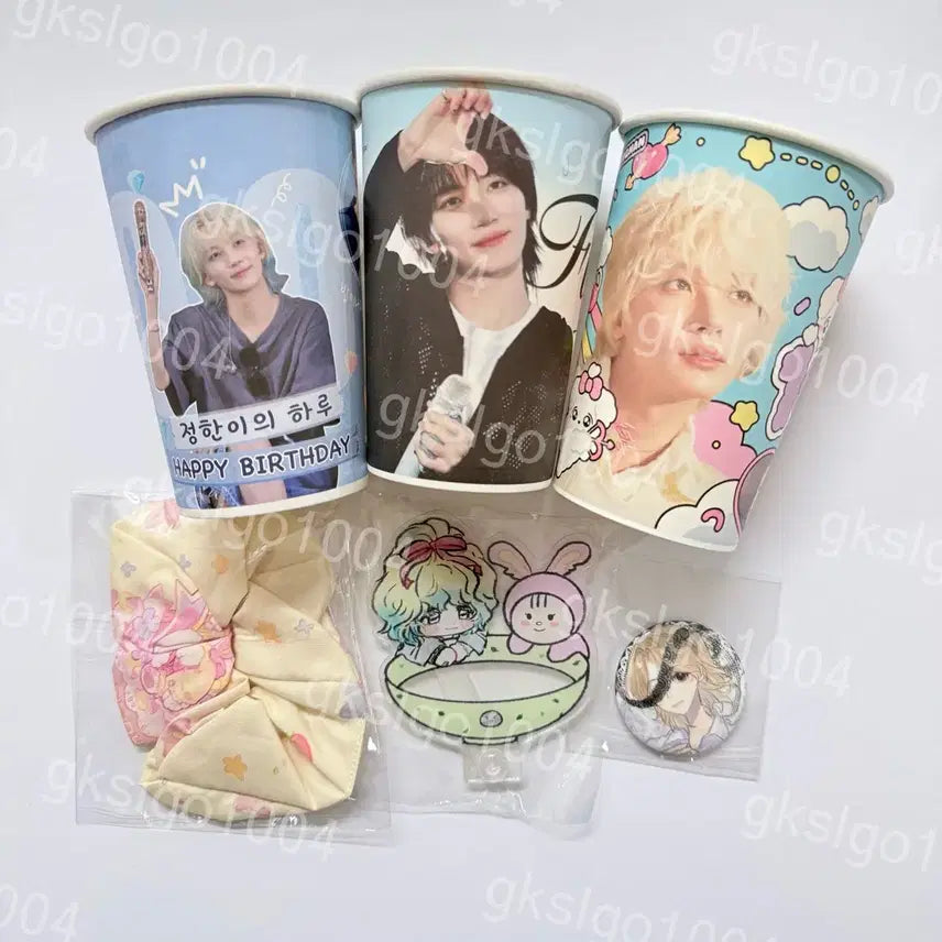 [BUNJANG] SEVENTEEN Jeonghan Birthday Cafe Goods Bundle Set / 세븐틴 정한 생카 굿즈