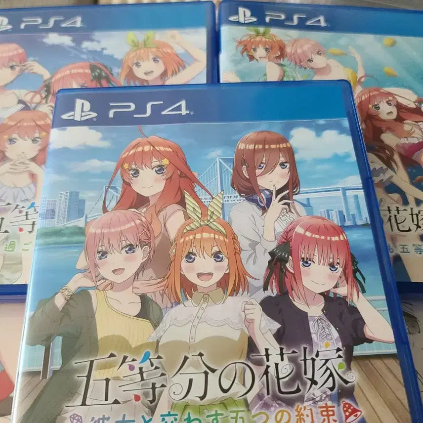 [BUNJANG] The Quintessential Quintuplets Movie Blu-ray &amp; Game 3-Set Bundle / 5등분의 신부 블루레이랑 게임 3종세트 묶음판매합니다