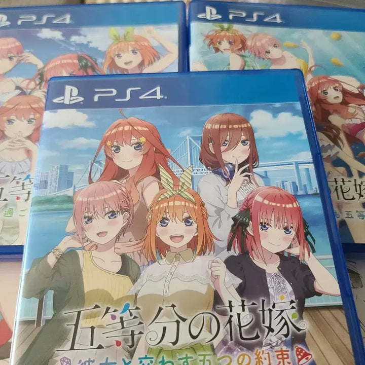 [BUNJANG] The Quintessential Quintuplets Movie Blu-ray &amp; Game 3-Set Bundle / 5등분의 극장판 BD/게임 3종세트 일괄판매합니다