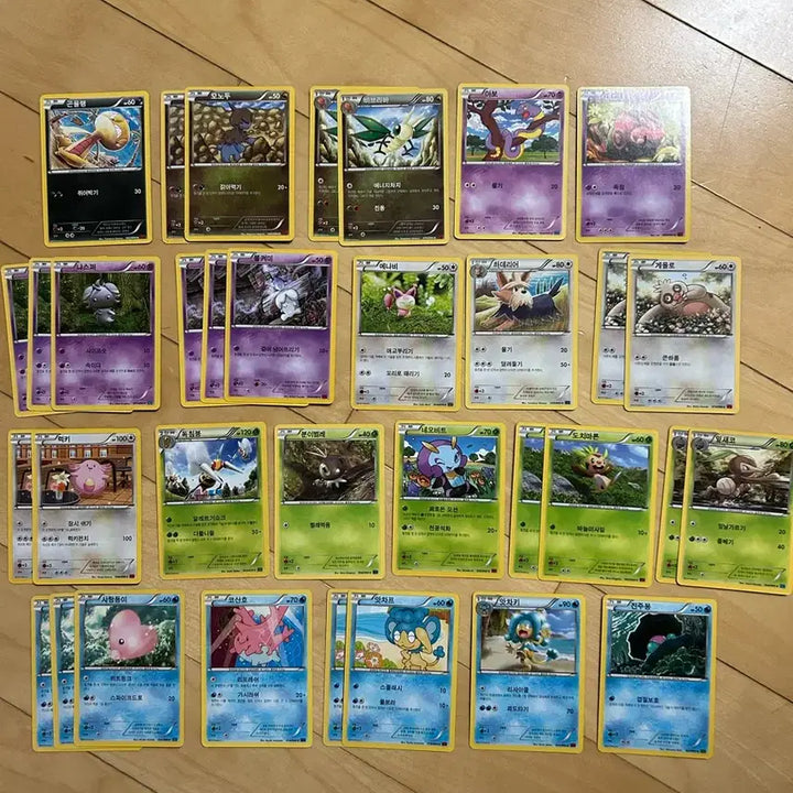 [BUNJANG] Pokemon TCG Common Cards Bundle (Approx. 450 pcs) / 포켓몬 카드 x/y (c등급) 모음