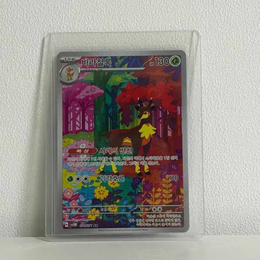 [BUNJANG] Pokemon Card Baragon AR Card / 포켓몬 카드 바라철록 ar