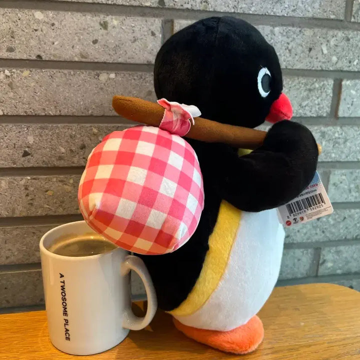 [BUNJANG] Pingoo (Pingu) Large Stuffed Doll 32cm / (새상품,정품,택)핑구 보따리 중대형인형 32cm