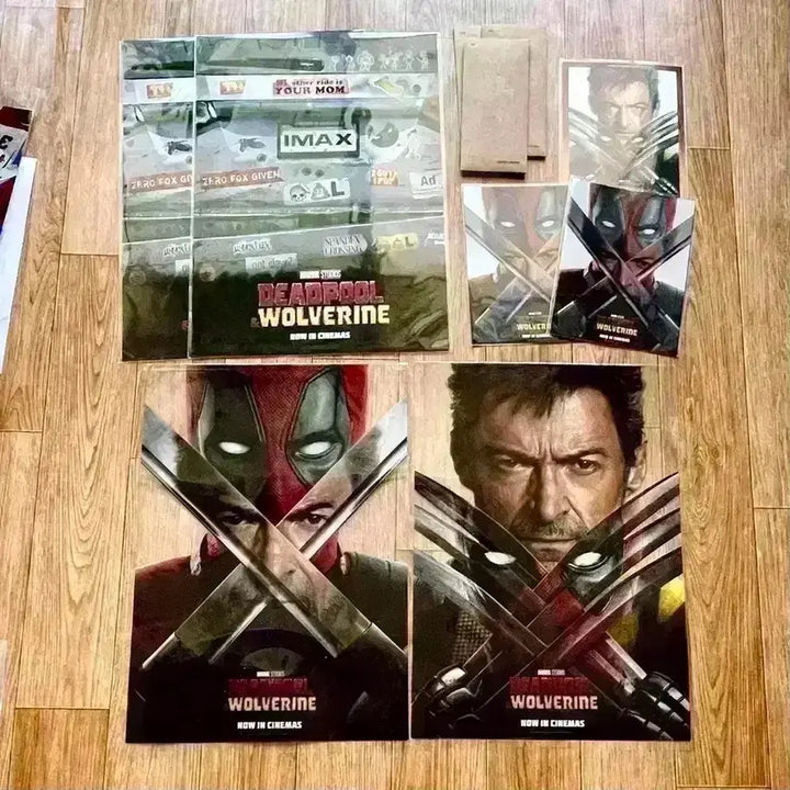 [BUNJANG] Deadpool &amp; Wolverine IMAX TTT Lenticular Art Card Poster / 데드풀과 울버린 pet 포스터 아이맥스 2주차 TTT 아트카드 특전