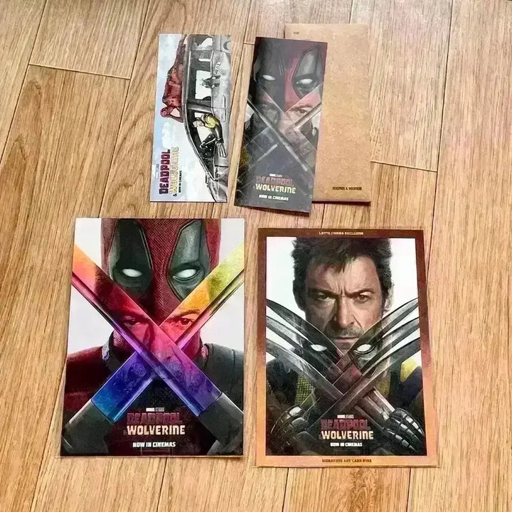 [BUNJANG] Deadpool &amp; Wolverine IMAX TTT Lenticular Art Card Poster / 데드풀과 울버린 pet 포스터 아이맥스 2주차 TTT 아트카드 특전