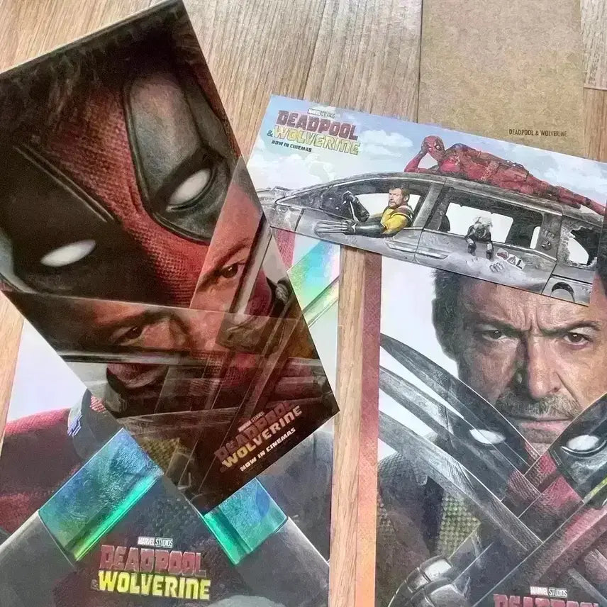 [BUNJANG] Deadpool &amp; Wolverine IMAX TTT Lenticular Art Card Poster / 데드풀과 울버린 pet 포스터 아이맥스 2주차 TTT 아트카드 특전