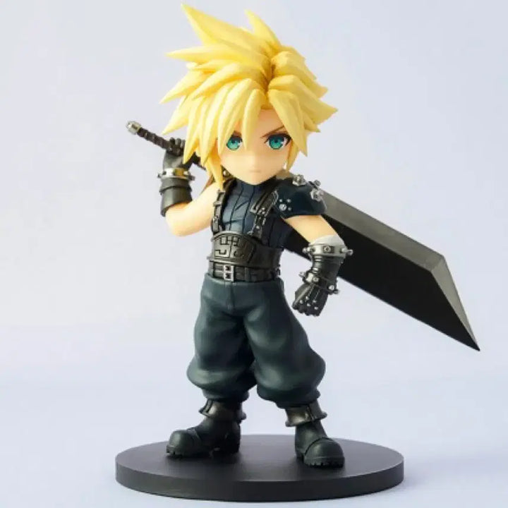[BUNJANG] Final Fantasy VII Remake Cloud Adorable Arts Figure (Sealed) / 미개봉) 파이널 판타지 7 리메이크 클라우드 어도러블 아츠 피규어