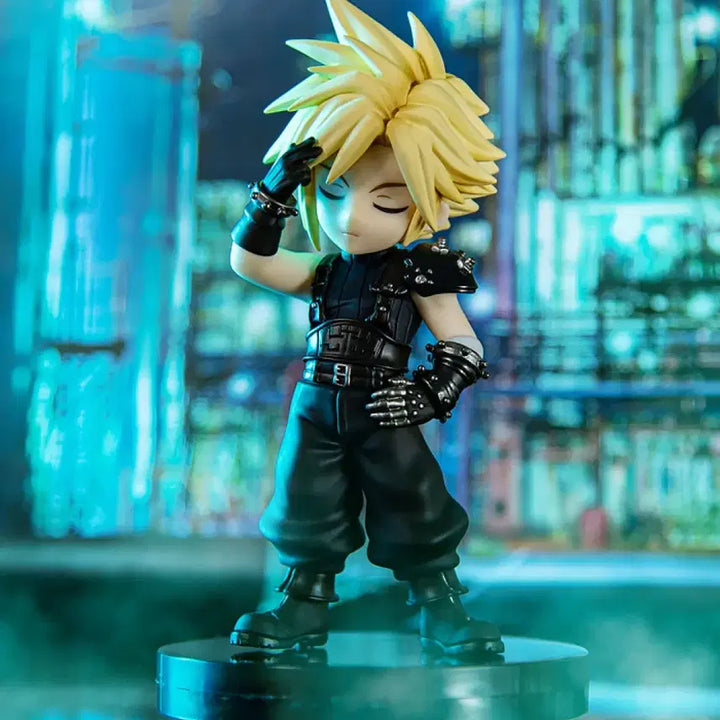 [BUNJANG] Final Fantasy VII Remake Cloud Adorable Arts Figure (Sealed) / 미개봉) 파이널 판타지 7 리메이크 클라우드 어도러블 아츠 피규어