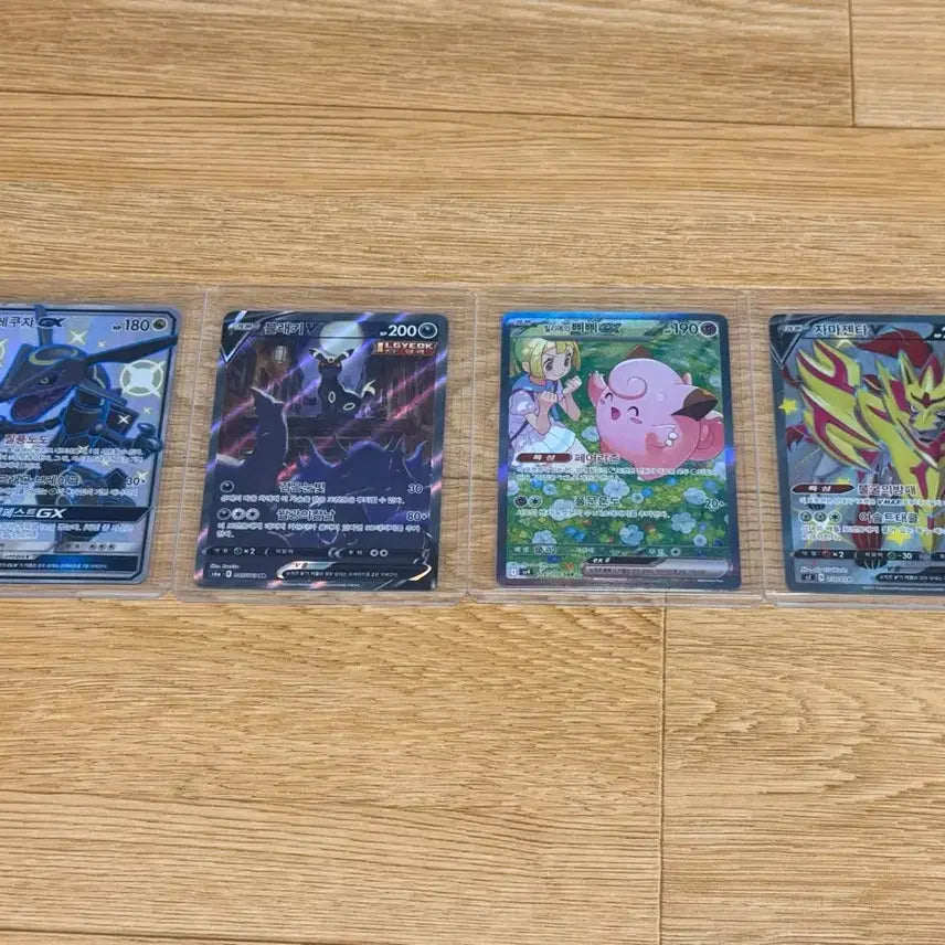 [BUNJANG] Various Pokemon TCG Cards Bundle / 릴리에의 삐삐 sar,블래키 sr 등등