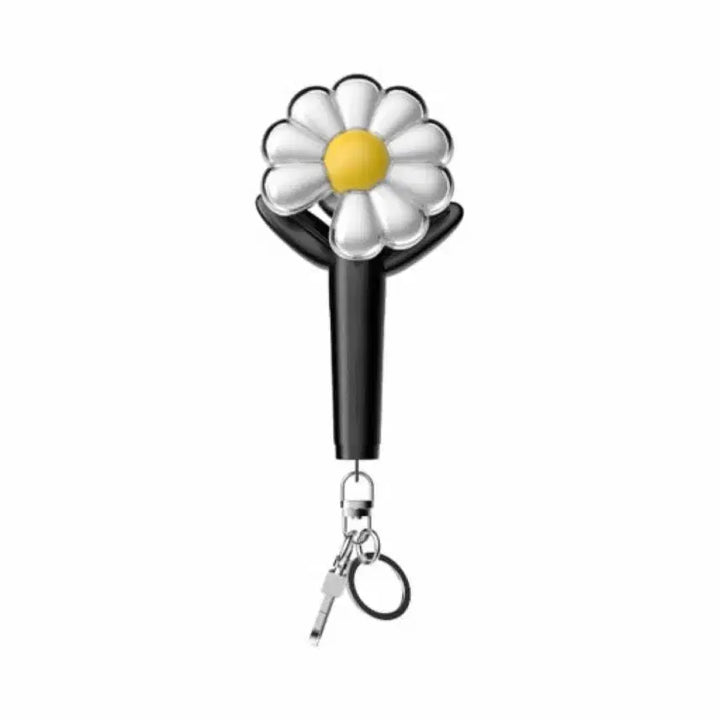 [BUNJANG] G-Dragon Daisy Keychain Black / 지드래곤 지디 응원봉 데이지 키링 블랙