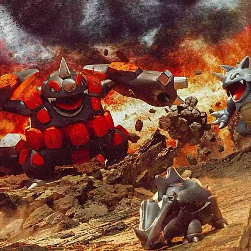 [BUNJANG] Pokémon Scale World Z/X/Z Cozmo (Groudon) Figure / 포켓몬 스케일월드 zxz 거대코뿌리 팝니다