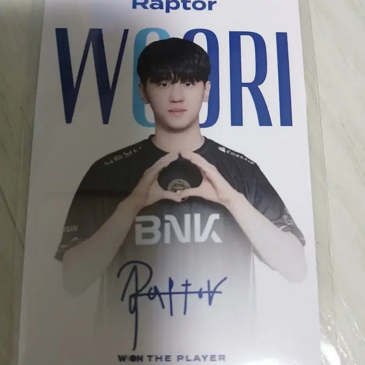 [BUNJANG] Woori Bank LCK BNK Raptors Photocard / 우리은행 LCK 랜덤팩 BNK 랩터 포토카드