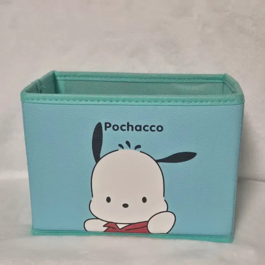 [BUNJANG] Sanrio Pochacco Foldable Storage Box Non-woven Fabric / 포차코 접이식 수납합 부직포