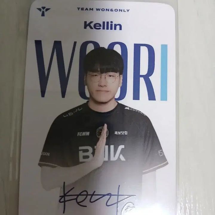 [BUNJANG] Woori Bank LCK Kelin Photocard / 우리은행 LCK 랜덤팩 BNK 켈린 포토카드