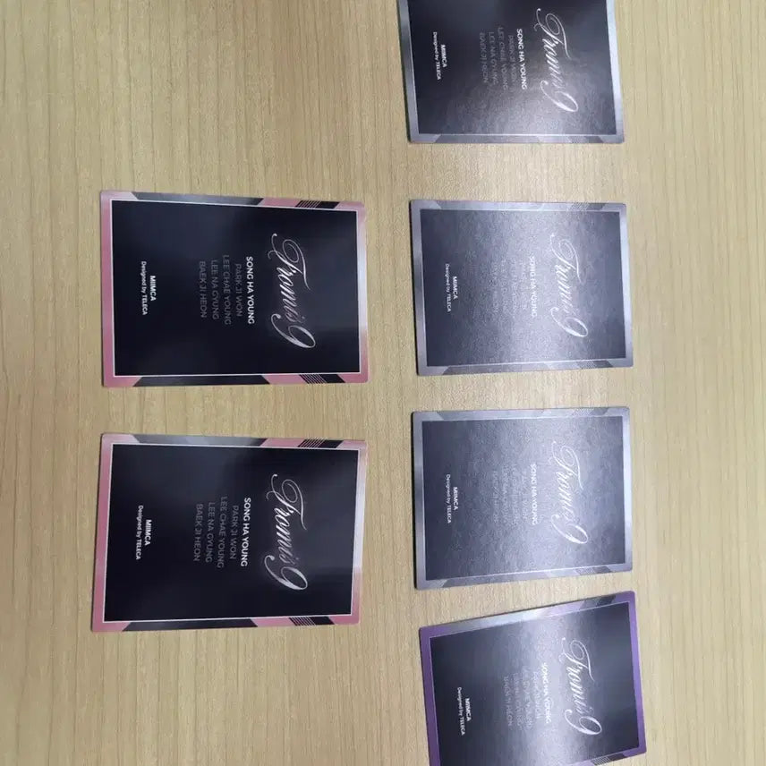 [BUNJANG] fromis_9 Song Hayoung Teleca Photocard Set (6 types) / 일괄!!!프로미스나인 송하영 테레카 6종일괄