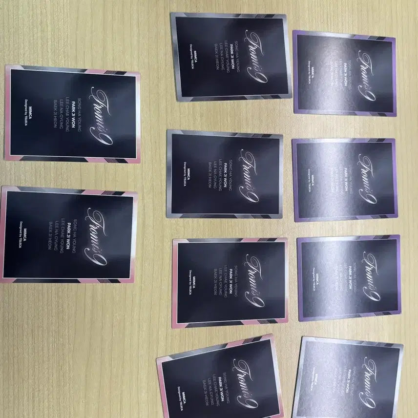 [BUNJANG] fromis_9 Jiwon Terese Card 10 Types / 일괄가격!!!프로미스나인 박지원 테레카 10종 일괄