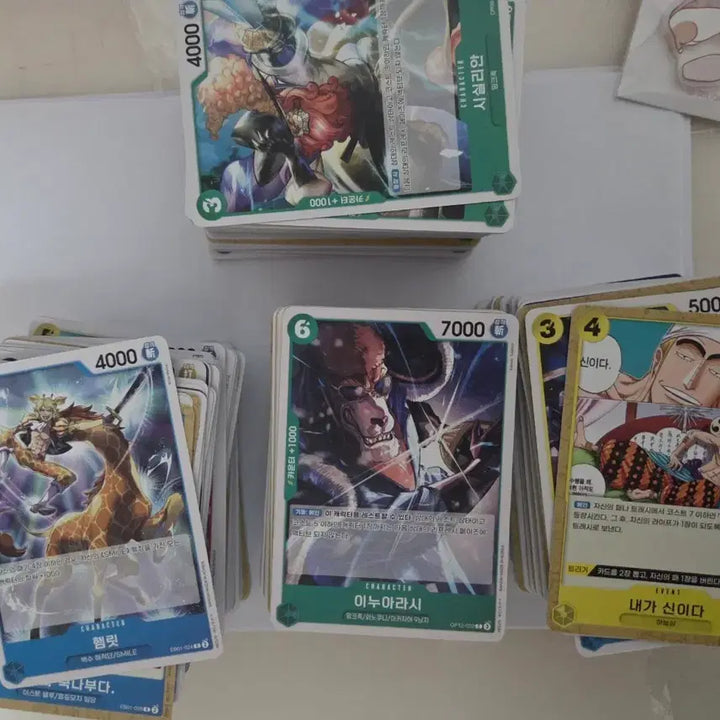 [BUNJANG] One Piece Card Deck Bundle Set / 원피스 일반  카드 덱+리더카드 등 판매  일괄