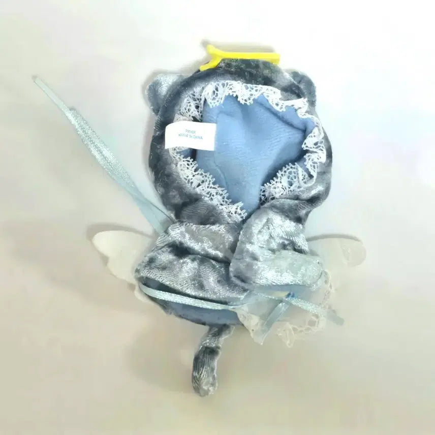 [BUNJANG] 10cm Doll Clothes Angel Cat Cloak (Blue) / 오키가에판초 고양이 망토 천사 블루 오키가에판쵸 10cm인형옷