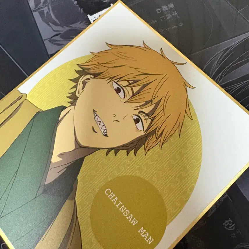 [BUNJANG] Chainsaw Man Denji New Year Kimono Shikishi Set (2 Versions) / (세트)체인소맨 덴지 신년 기모노 색지 두 버젼 애니메이트