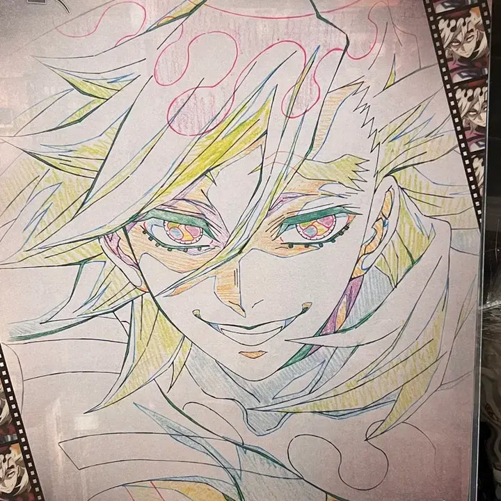 [BUNJANG] Demon Slayer ufotable Cafe Douma Lunch Mat Poster / 귀멸의칼날 ufotable cafe 런치매트 도우마