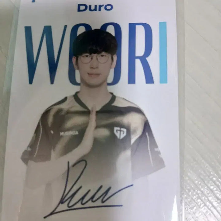 [BUNJANG] Gen.G Duro Photocard / 우리은행 LCK 랜덤팩 젠지 듀로 포토카드