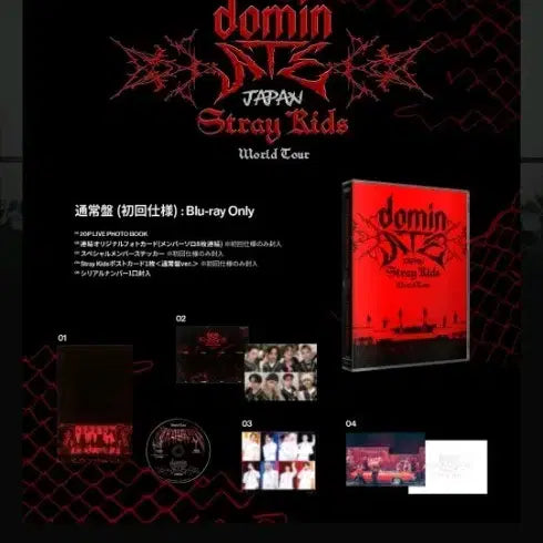 [BUNJANG] Stray Kids DOMINATE Japan Blu-ray Standard Edition / 스트레이키즈 도미네이트 일본 블루레이 일반판미개봉