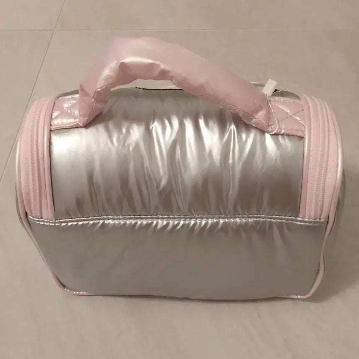 [BUNJANG] Hello Kitty Silver &amp; Pink Pouch / 키티 실버 핑크 파우치