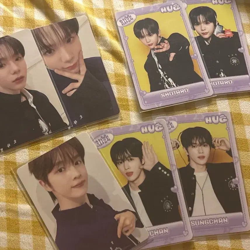 [BUNJANG] RIIZE Sungchan Shotaro Hug Photocard Bundle Set / 라이즈 성찬 쇼타로 허그 트레카 일괄