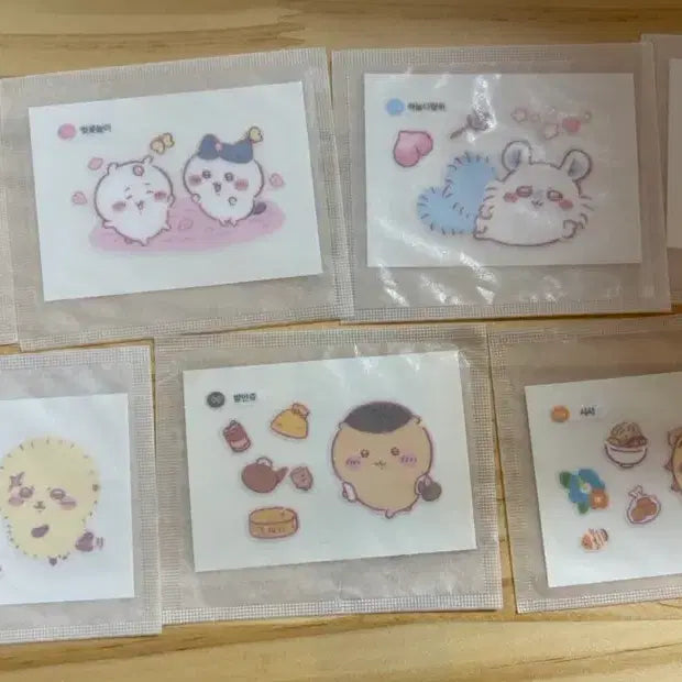 [BUNJANG] Cheekaway Big Sticker Bundle Set (Sealed) / 먼작귀 치이카와 올영 올리브영 빅띠부씰 미개봉 일괄