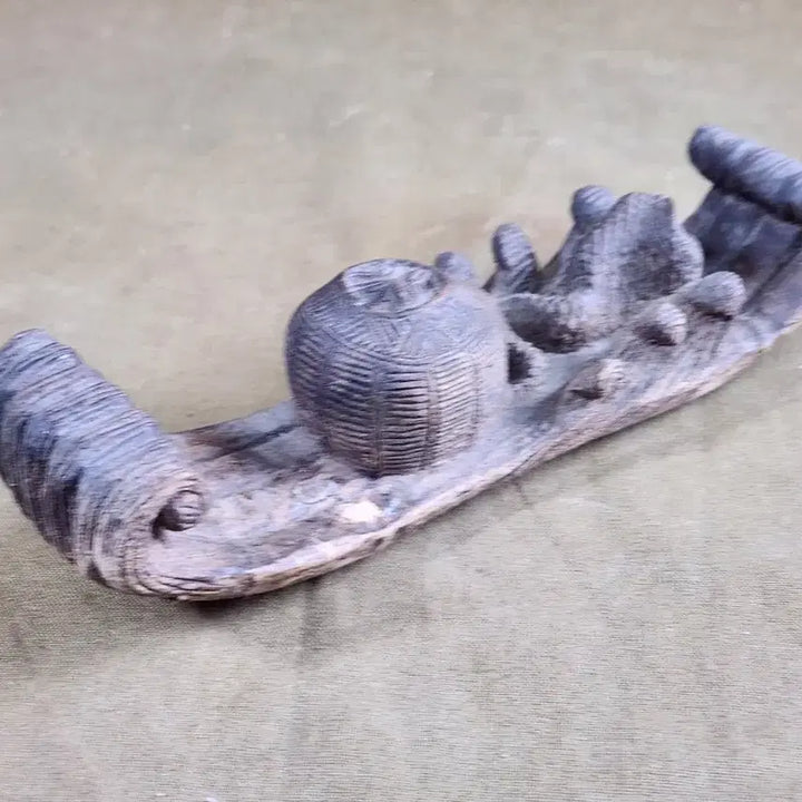 [BUNJANG] Natural Wood Hand-Carved Ruyi / 티벳에서온 천연목 손조각 여의