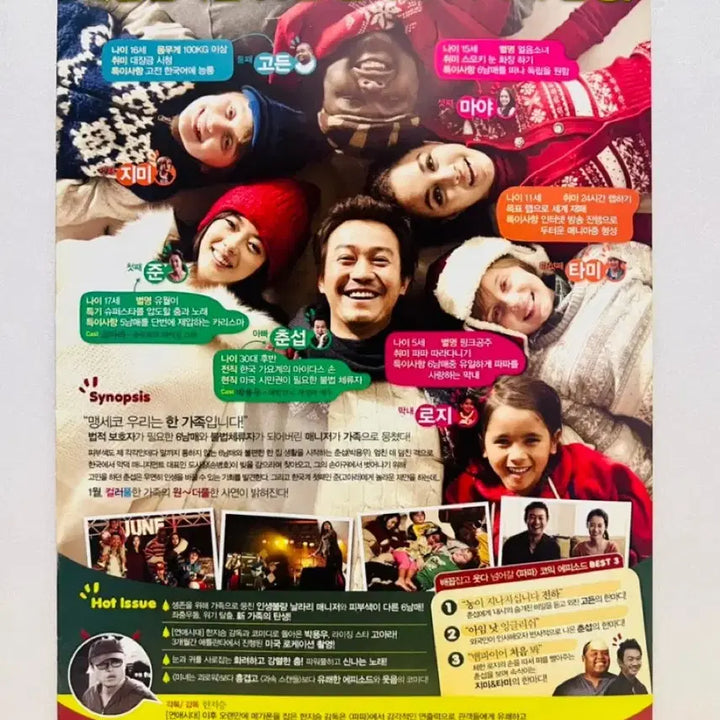[BUNJANG] PAPA (2012) Korean Comedy Film Pamphlet / [영화전단지/영화엽서] (A4 1장) 파파 (2012)