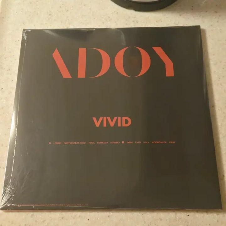 [BUNJANG] ADOY VIVID LP Sealed / 아도이 VIVID LP 미개봉 ADOY